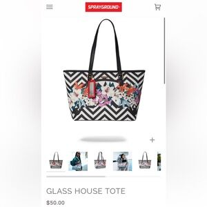 SOLD OUT SprayGround flower tote